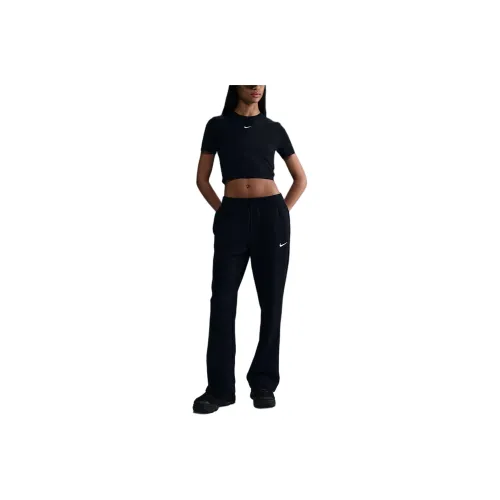 nike trainer Sportswear Phoenix Fleece Women's Mid Rise Open Hem Pants
