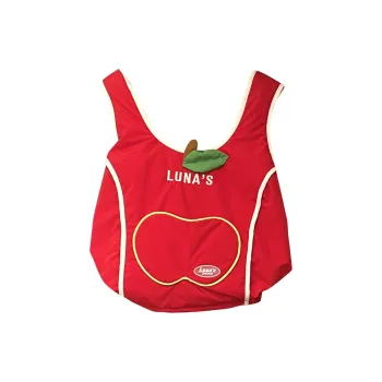 LUNA'S JOURNEY Polyester Backpack Unisex Red