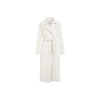 MaxMara Fragore Belted Long Sleeved Coat