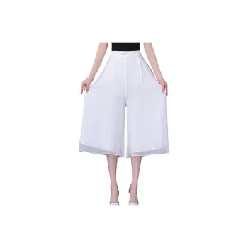 Yi Mengyuan Silk Casual Pants Women's