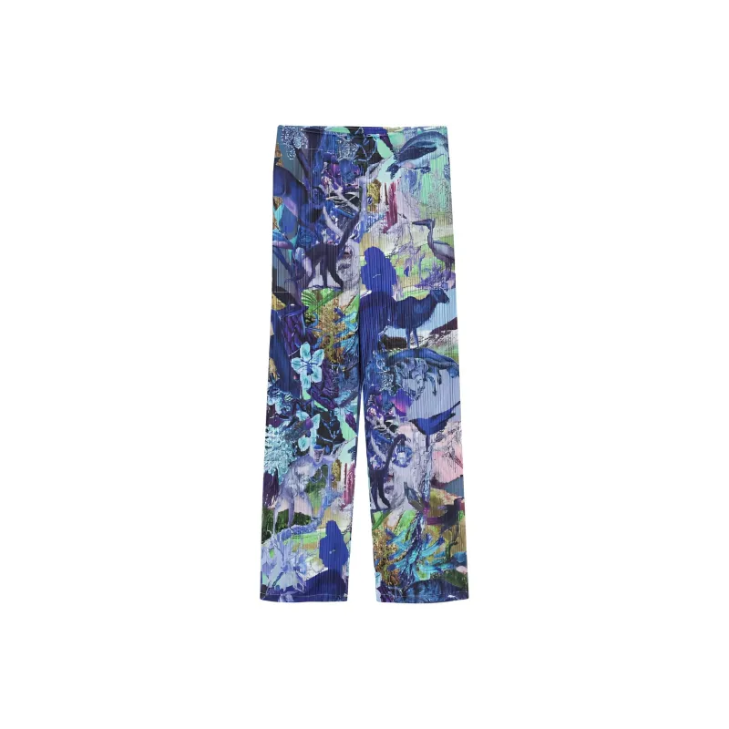 PLEATS PLEASE ISSEY MIYAKE Casual Pants Women's Blue-0