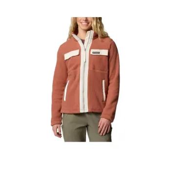 Columbia Velvet-feel Coat Women's Reddish Umber Chalk