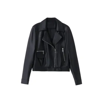 Yi Mengyuan Leather Jacket Women's