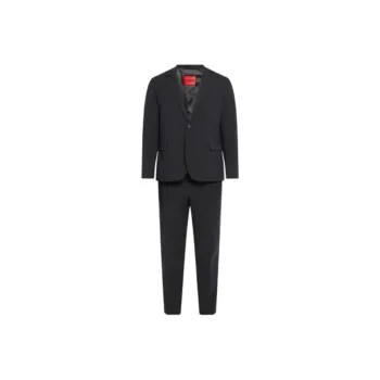HUGO BOSS Business Suit Men's Black