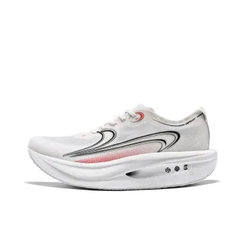 K bird Running Shoes Unisex Low Top Black Red