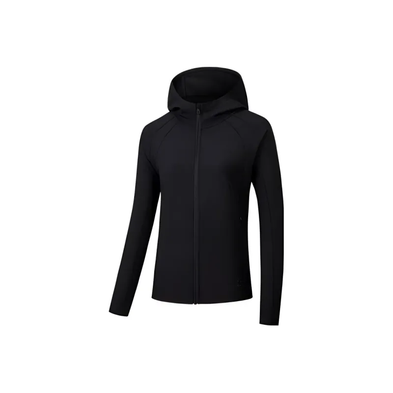 361° Running Collection Trench Coat Women's Super Black-0