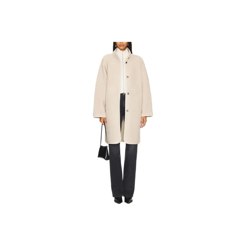 VELVET GLOVE Coat Women's Beige-0