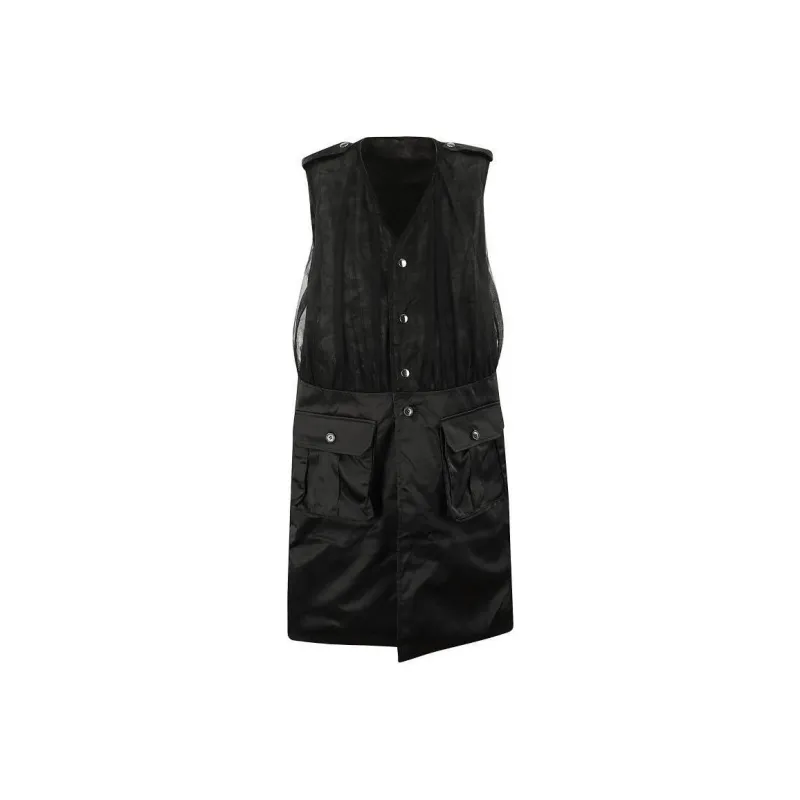 CDG Vests Women's Black-0