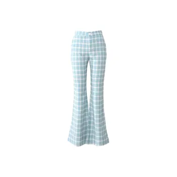 Wen Shan Casual Pants Women's Light Blue