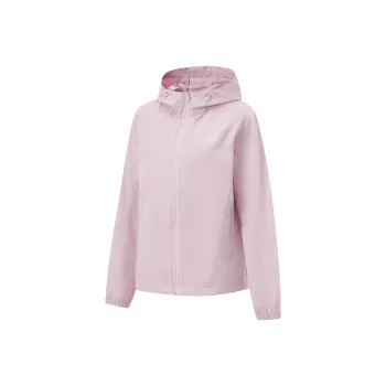 LiNing Lotus Leaf Trench Coat Women's Galalith Pink