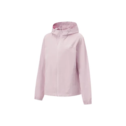 LiNing Lotus Leaf Trench Coat Women's Galalith Pink