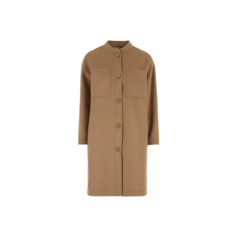 'S MAX MARA Miriam Button Up Coat-0