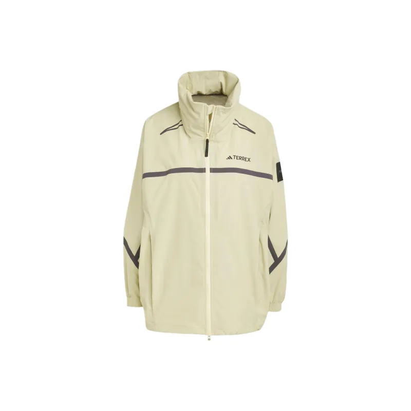 Adidas RAIN.RDY Windbreaker Jackets Women's Powder Yellow-0