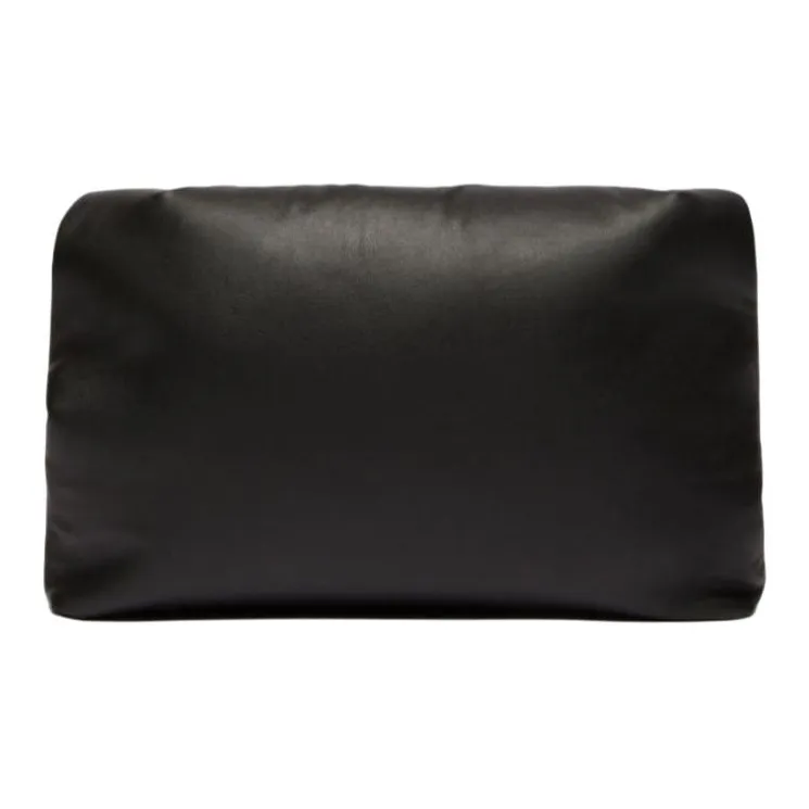 WEEKEND MaxMara Leather Shoulder Bag Women's Black-2