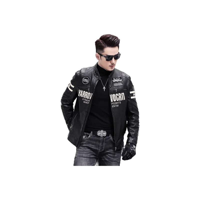 KAISER Leather Jacket Unisex Black-0