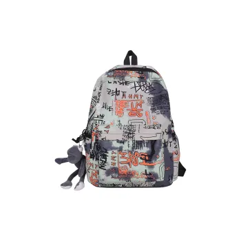 SUN EARTH &U Nylon Backpack Unisex Multicolor