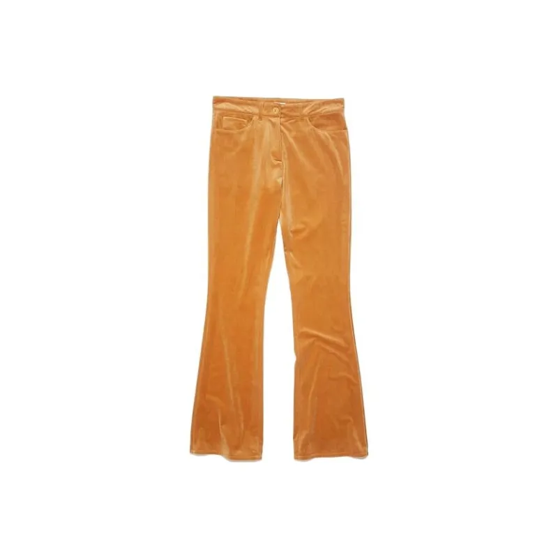 Acne Studios Casual Pants Women's Honey Yellow-0