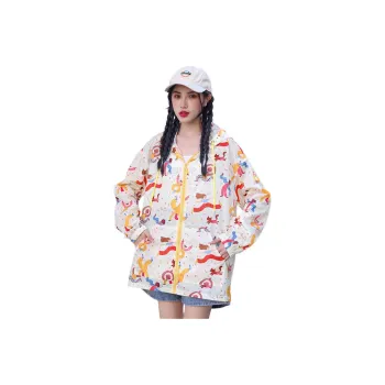 Mu Xiao Xin Cropped Coat Women's Multicolor