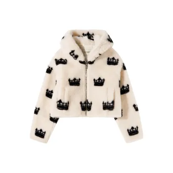 GF Ferré Jackets & Coats Women's White Pattern
