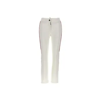 Moncler Side Embroidered High Waisted Pants