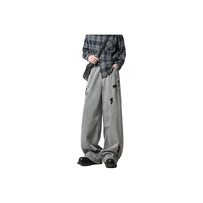 FALIAMS Jeans Unisex Gray-0