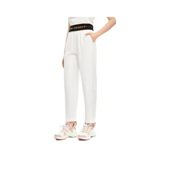 XII BASKET Casual Pants Women's Raw White