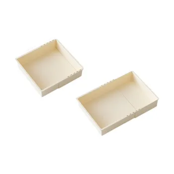 Watermelon Vine Beauty Storage Boxes White