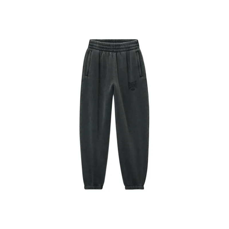T By Alexander Wang Graphic Sweatpants Black-0