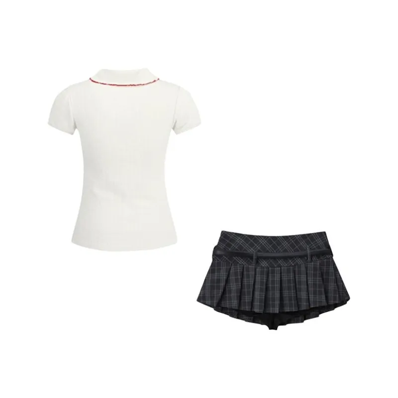 Pa33word Two Piece Skirt Sets Women's-1