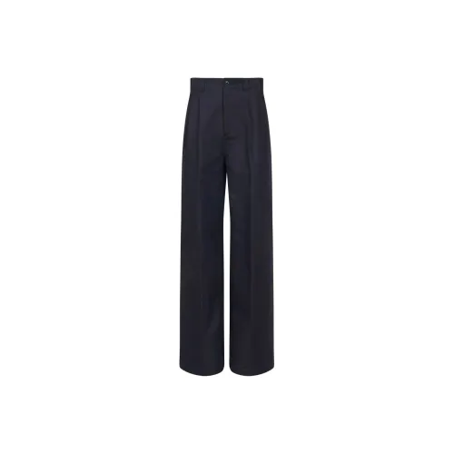 Maison Margiela High Waist Wide Leg Tailored Trousers