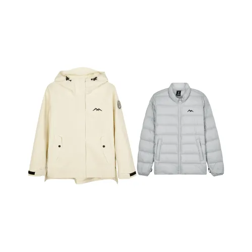 Skechers Windbreaker Jacket Women's Almond White