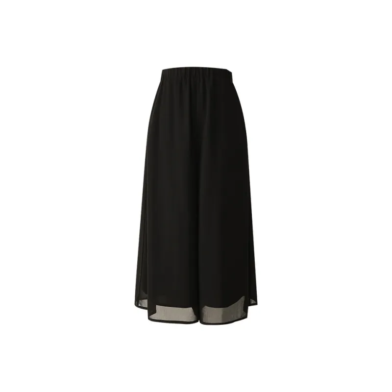 YALIDA Casual Pants Women's Black A0-0