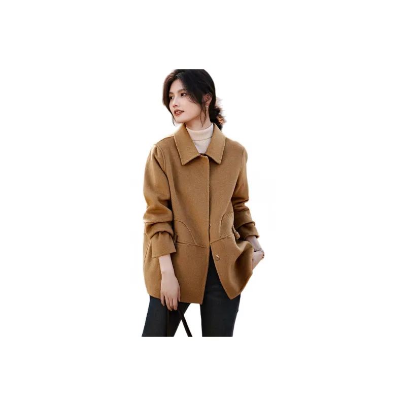 XWI Coats Women's Camel-0