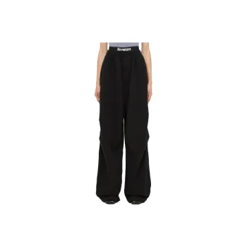 Balenciaga SS23 Casual Pants Loose Fit Women's Black