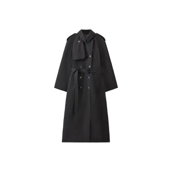Miss Sixty Trench Coat Women's Black