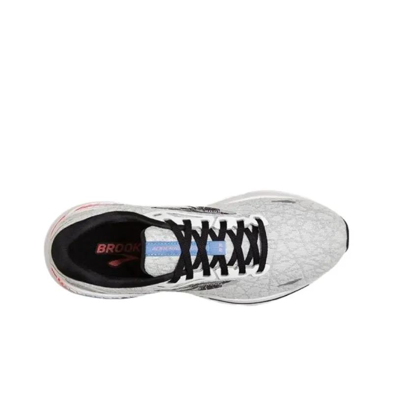 Brooks Adrenaline GTS 23 Anti Slip Wear Resistant Low Top Running Shoes Women's Gray-4