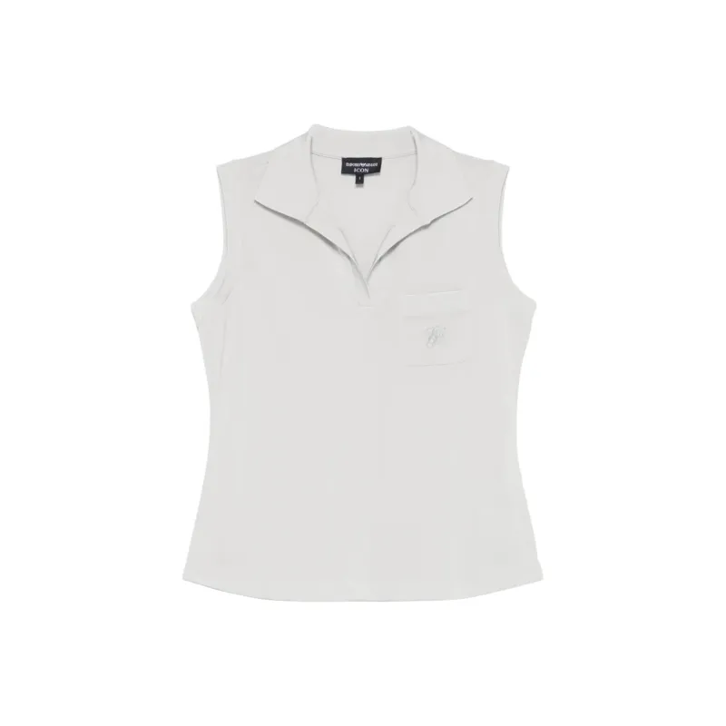 EMPORIO ARMANI Logo embroidered Vest-0