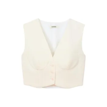 Sandro Pinstriped Top