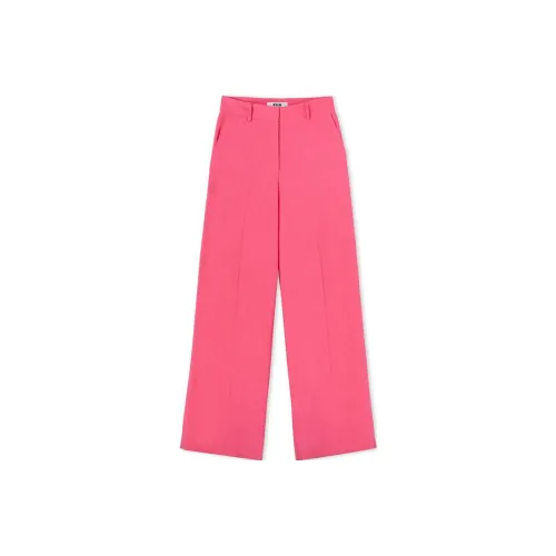 MSGM High Waist Cropped Trousers