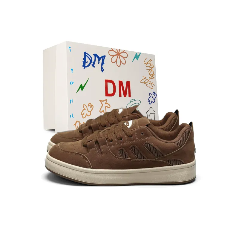 DM Platform Student Sports Low Top Skateboard Shoes Men's-12