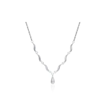 LYUMIN S925 Sterling Silver Necklaces Women's