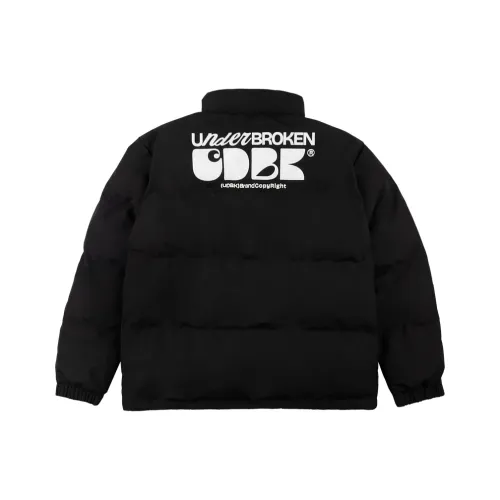 UDBK 블랙 남녀공용 패딩 점퍼