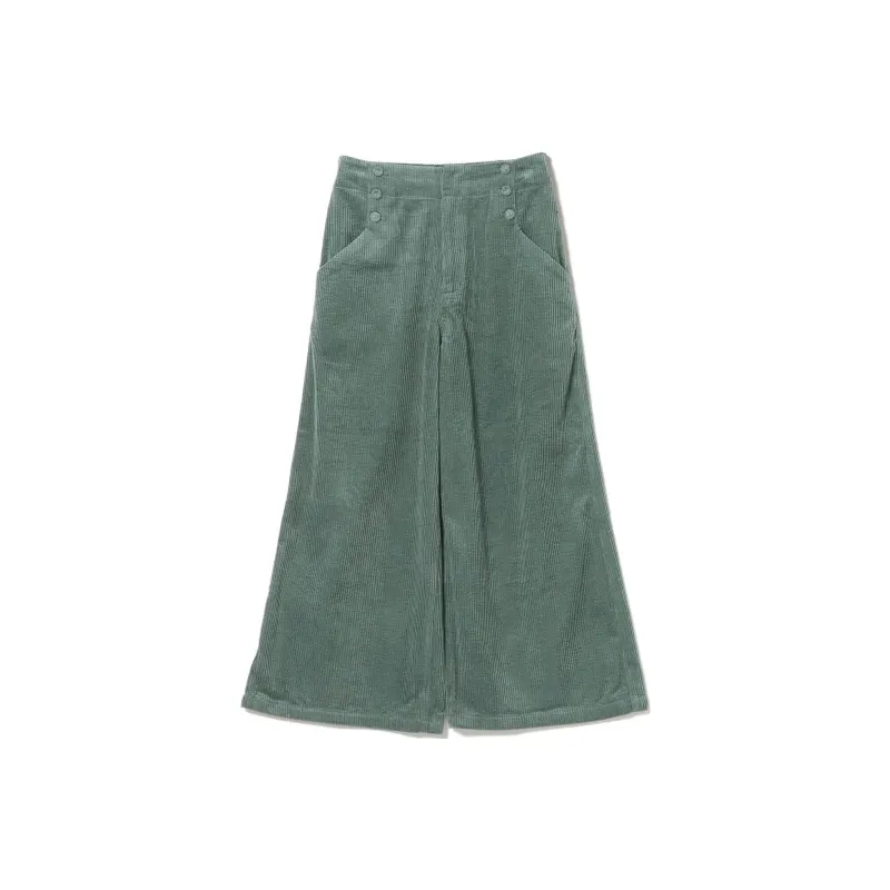 Beams Casual Pants Women's Green-0