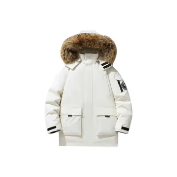 KENLY Puffer Jacket Unisex White