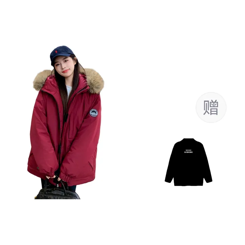 RED DRAGONFLY Puffer Jacket Unisex-4