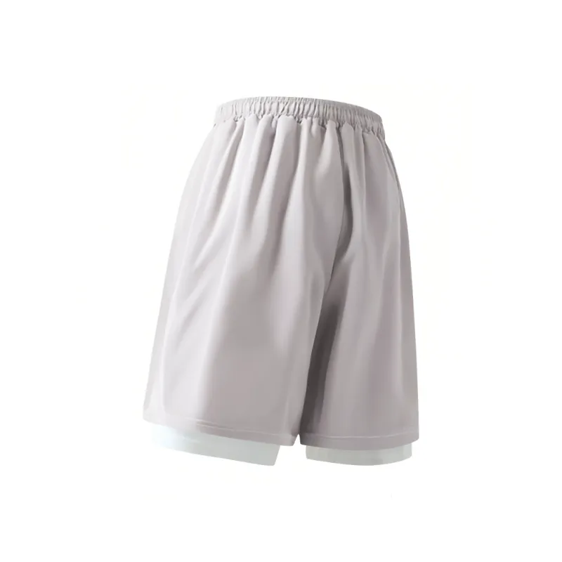 IXXAT Sports Shorts Unisex White Purple-1