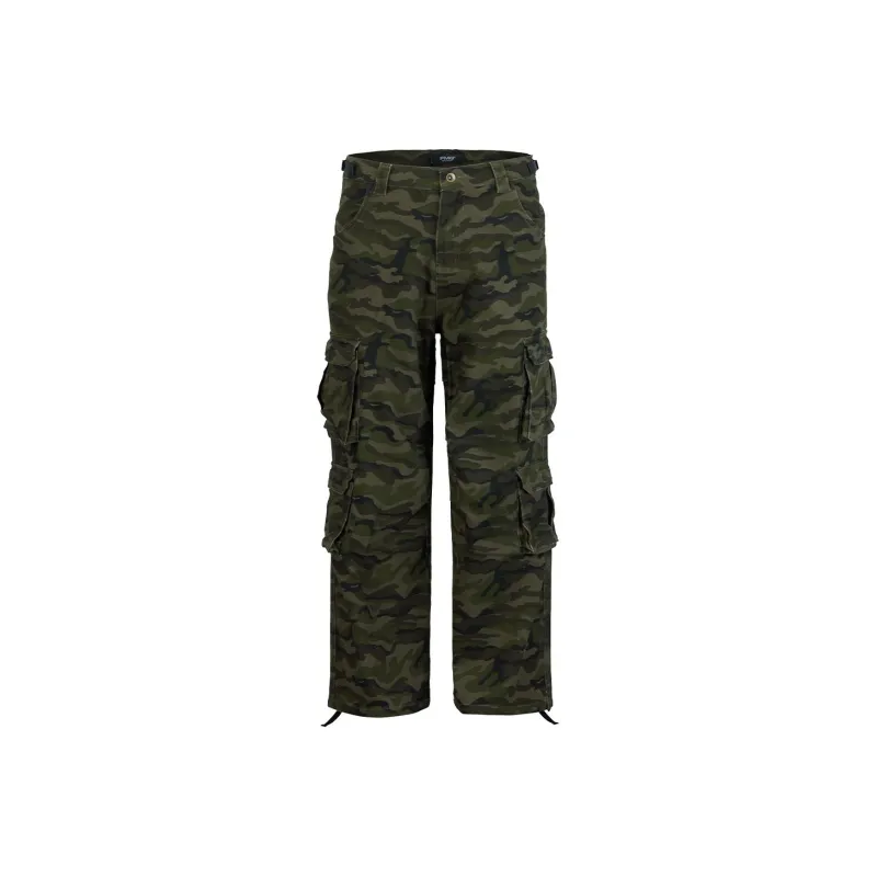 FMG Casual Pants Unisex Jungle Camouflage-0