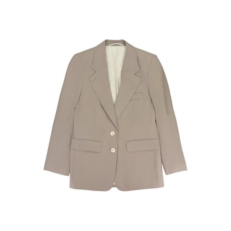 Lemaire Suit Jacket 'Beige/Grey'-0