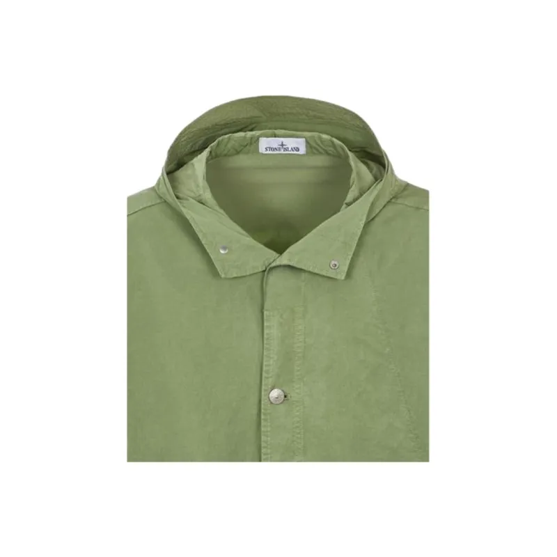 STONE ISLAND Jackets Men Sage Green-3