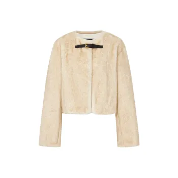 MOCO Velvet feel Coat Women's Smoky Coffee